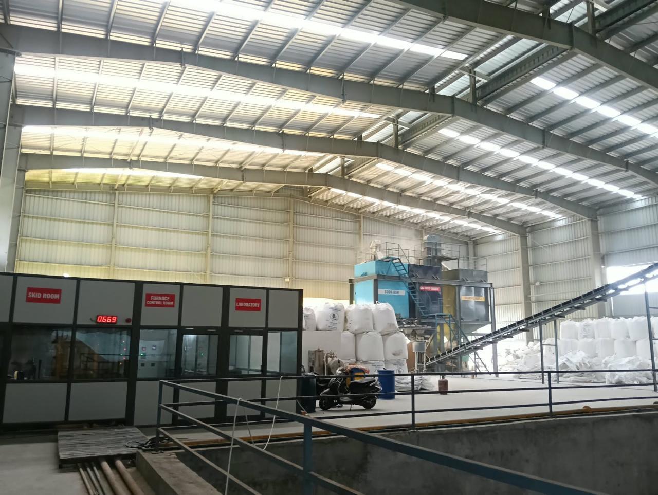 Furnace hall / production unit