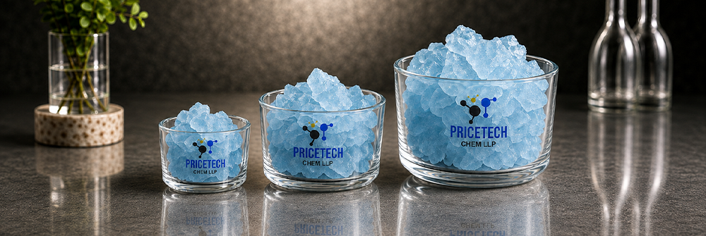 Sodium Silicate Glass (Lump/Cullet) manufactured by Pricetech Chem LLP at the GLASSCO unit